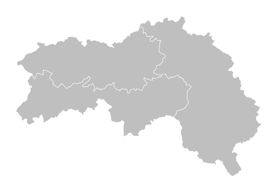 Carte des circonscriptions législatives réalisées par Jérôme Cukier - CC-BY-SA